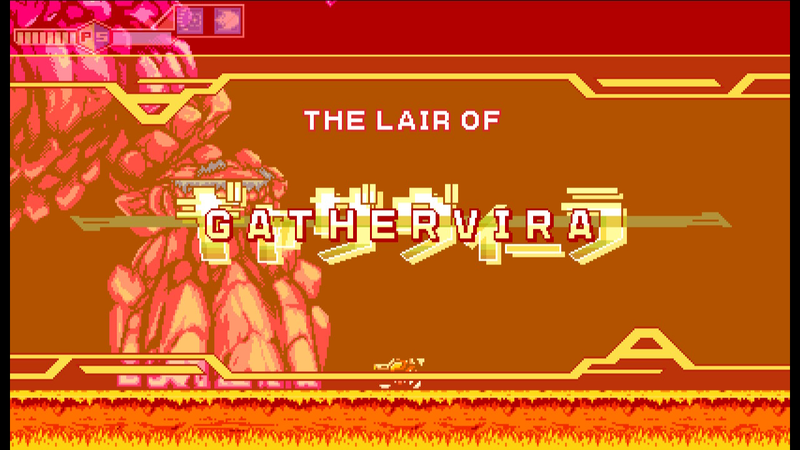 This is the foot of a giant creature, part of an amazing multi-tiered boss battle.